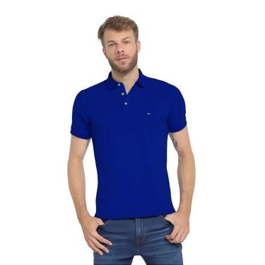 Imagem de Camiseta Gola Polo Tommy Hilfiger Im 1985 Verde Claro Slim-Masculino