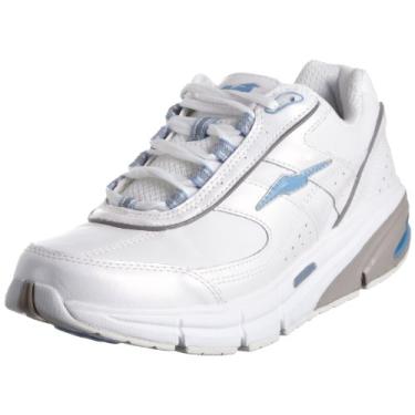 Imagem de Avia Tênis feminino A995 Avi-Motion iShape Toning, Branco/Cinza/Azul claro, 6.5