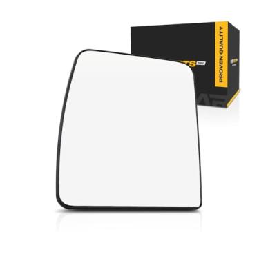 Imagem de Para Nissan NV3500/NV200 2012 13 14 15 16 2017 Vidro espelhado lado do motorista | Não aquecido | Vidro principal | Tipo de vidro plano | Espelho padrão | c/ placa de suporte | Van de carga | S |