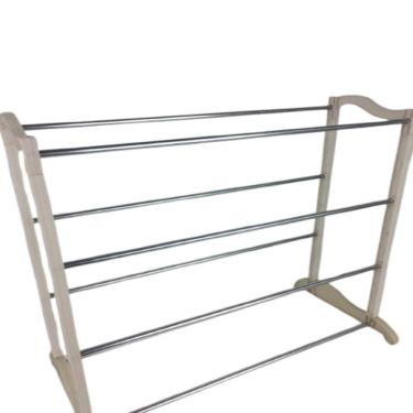 Imagem de Sapateira 12 Pares Estante Organizador Multiuso Prateleira Desmontavel Rack Porta Sapatos Calçados Brinquedos Hall Sala