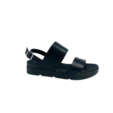 Imagem de Sandália Feminina Beira Rio Casual Estilosa, Preto, 36