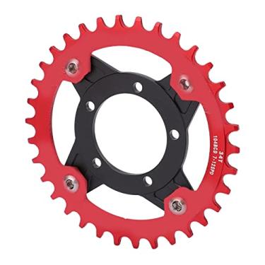 Imagem de KIMISS Adaptador de Roda Dentada 104BCD Placa Dentária 34T Com Conjunto de Base de Conversão para Ajuste para Motor Mid Drive BBS01 BBS02 - Desempenho Leve e Estável para Bicicletas de 7 a 11