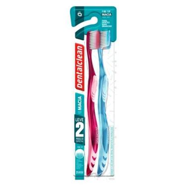 Imagem de Dentalclean escova fine tip macia leve 2 pague 1