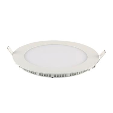 Imagem de Painel Led Tech Slim Redondo de embutir 12W 4100K (Branco Neutro)