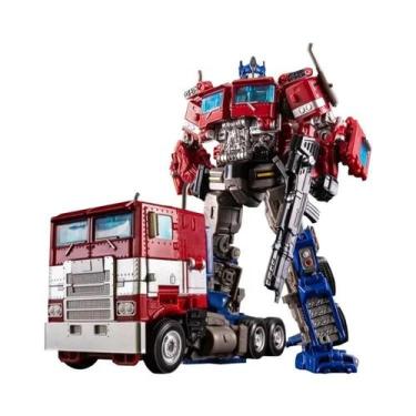 Imagem de Figura De Ação Do Robô Bumblebee Optimus Prime Em Liga Plástica, Série