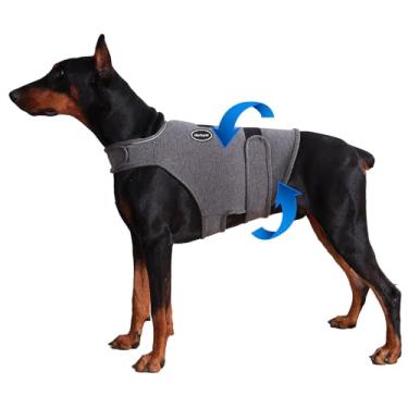 Imagem de Harbyel Colete de ansiedade para cães – Camisa calmante para a pele para trovões, fogos de artifício, visitas veterinárias e ansiedade de separação – sem necessidade de medicamentos ou treinamento
