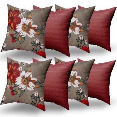 Imagem de Capas de Almofadas Decorativas 8 Unidades Com Ziper - RT MAGAZINE, KCT