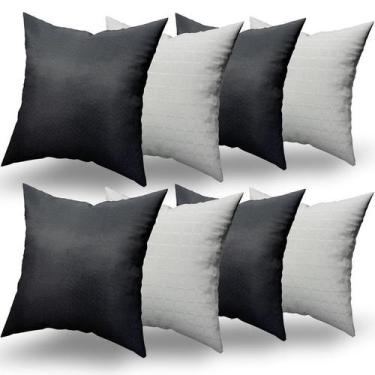 Imagem de Capas de Almofadas Decorativas 8 Unidades Com Ziper - RT MAGAZINE, KCT