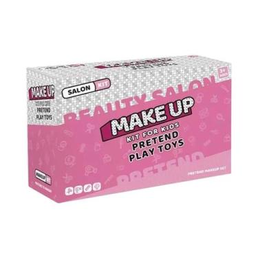 Imagem de Conjunto De Beleza Para Meninas Com 17 Peças, Kit De Maquiagem De Brin