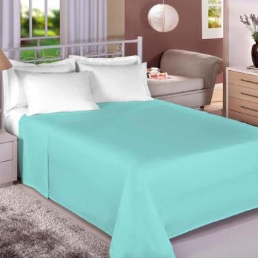 Imagem de Lençol Avulso Queen Premium 200 Fios Sem Elástico 100% Algodão Estampa