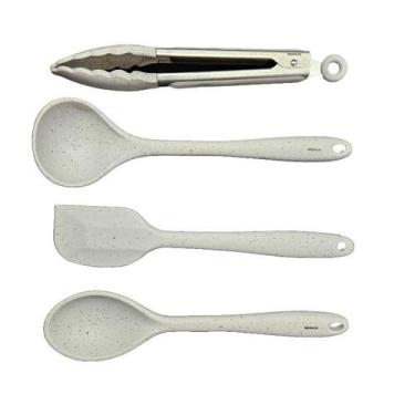 Imagem de Kit Utensilios 4 Peças Vanilla - Brinox