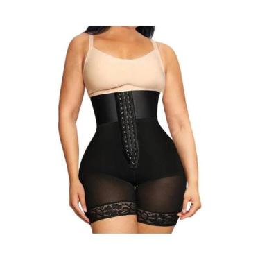 Imagem de Calcinha Modeladora Feminina De Cintura Alta Com Efeito Levanta Bumbum