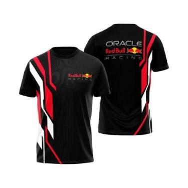 Imagem de Camiseta Masculina Red Bull De Verão Para Esportes Radicais, Camiseta 