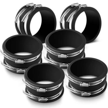 Imagem de Manguitos flexíveis de controle de poeira Minatee para conexões de enc