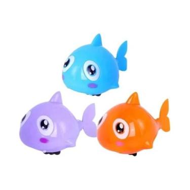 Imagem de Brinquedo De Banho De Água Em Forma De Tartaruga Cartoon Para Bebês, B