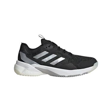 Imagem de adidas Crazyflight 5 Tênis feminino de vôlei, Preto/prata metálico/cinza, 41