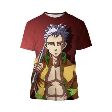 Imagem de Camiseta De Verão Com Personagem De Anime Impressa Em 3D, Design Criat