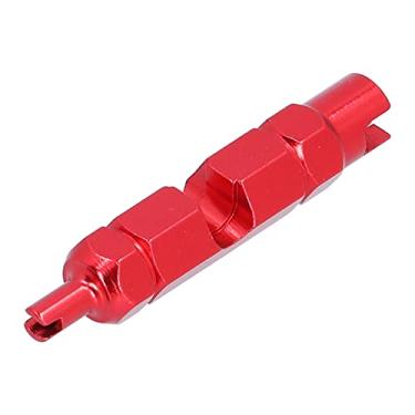 Imagem de Cryfokt Kit de Ferramentas de Reparo de Núcleo de Válvula de Pneu de Bicicleta - Conjunto de 10 Peças de Latão Francês Durável para Bicicleta de Montanha - Resistência à Pressão e Resistência à