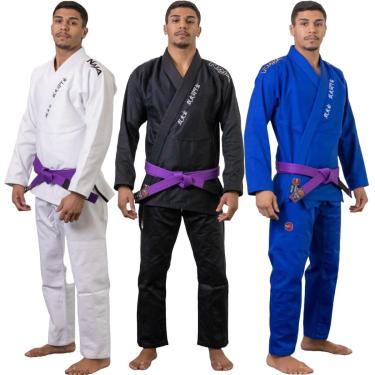 Imagem de Kimono Jiu Jitsu Naja Hanzo Trançado E Reforçado 450g Bjj-Unissex