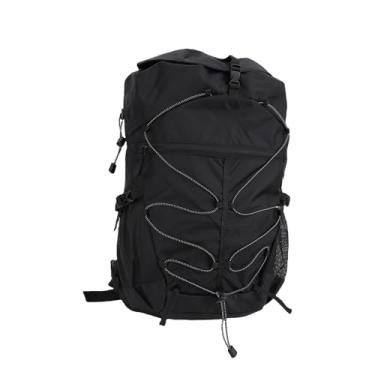 Imagem de Jiawu Mochila de Caminhada para Mulheres e Homens, Mochila de Hidratação 35L para Viagens, Mochilas de Viagem à Prova D'água, Dobrável para Caminhadas Ao Ar Livre, Caminhada (BLACK)