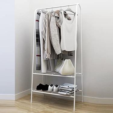 Imagem de SGeneE Rack de exibição de roupas, gancho multifuncional de ferro resistente, adequado para hall de entrada, vestiário, rolamento de carga forte, A, 60 x 36 x 152 cm (60 × 36 × 152 cm)