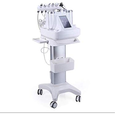 Imagem de U5GAAALPPQ9 Carrinhos de mão portáteis multifuncionais, carrinho grande de armazenamento de salão de beleza Abs com roda de freio, carrinho de instrumento de bolha pequena para spa, capacidade de