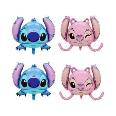 Imagem de Conjunto De Balões Lilo & Stitch Para Meninos E Meninas, Festa De Aniv