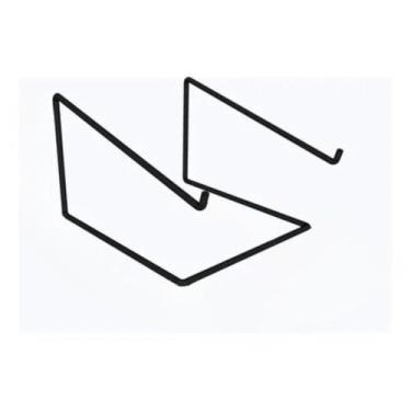 Imagem de Suporte para Notebook Fixo Preto - Prático e Fácil de Usar, Ideal para Ambientes Domésticos e Trabalho Remoto