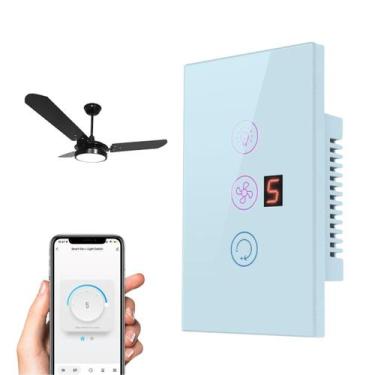 Imagem de Painel de Interruptor Inteligente COIBEU para Ventilador Função Wifi 2