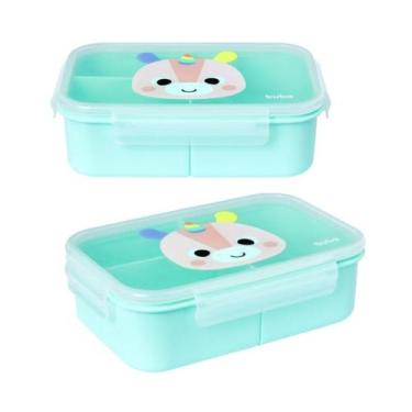 Imagem de Lancheira Infantil Lunchbox Buba Marmita com Divisória Antivazamento T