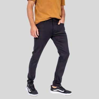 Imagem de Calça Masculina Skinny Amaciada Preto - Doct, Preto, 38