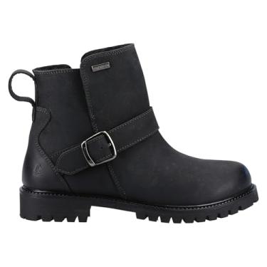 Imagem de Hush Puppies Bota feminina clássica no tornozelo, Preto, 37