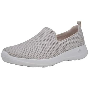 Imagem de Skechers Tênis de caminhada feminino Go Walk Joy, Natural, 8