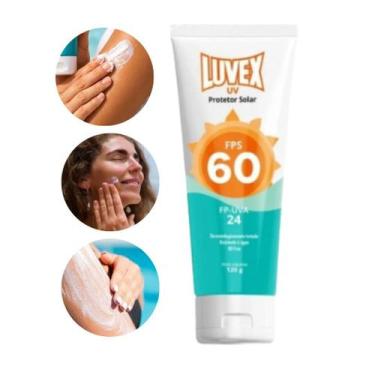 Imagem de Protetor Solar Uva Uvb Fator 60 120g Luvex