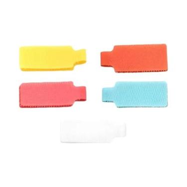 Imagem de Etiquetas Coloridas Para Cabos, Autoadesivas, Graváveis, Para Identifi