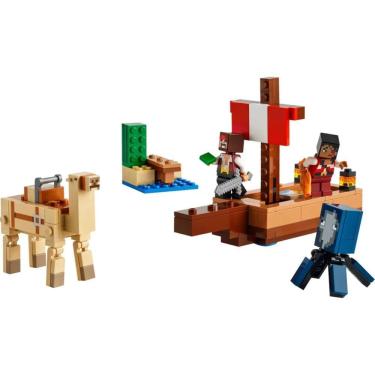 Imagem de Lego Minecraft A Viagem Do Navio Pirata - 4111121259 - Lego