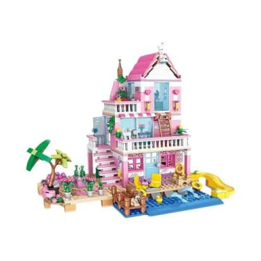 Imagem de Blocos De Construção De Castelos Para Crianças, Modelo De Brinquedo De