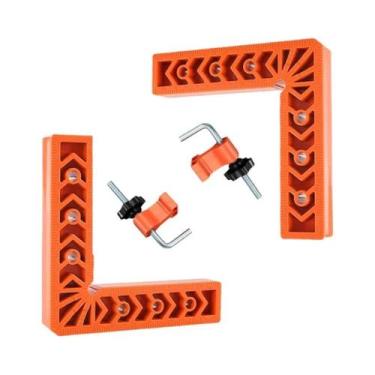 Imagem de Réguas De Marcenaria Em L De 90 Graus, 2 Conjuntos, 3, 4 E 6 Polegadas