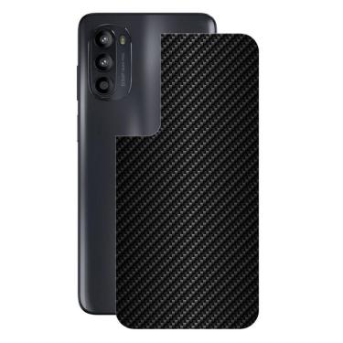 Imagem de Película para Motorola Moto G52 - Traseira de Fibra de Carbono Preta - Gshield