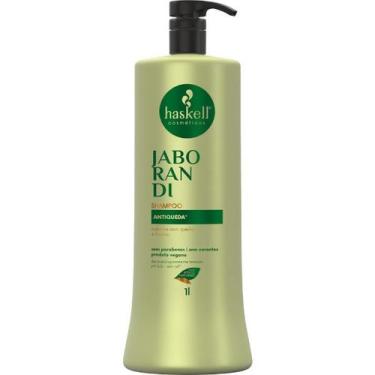 Imagem de Shampoo Jaborandi Antiqueda Litro Haskell  Força e vitalidade para cab
