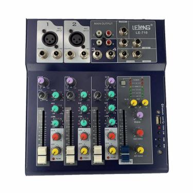 Imagem de Mesa De Som 4 Canais Com Usb E Bluetooth Le 710