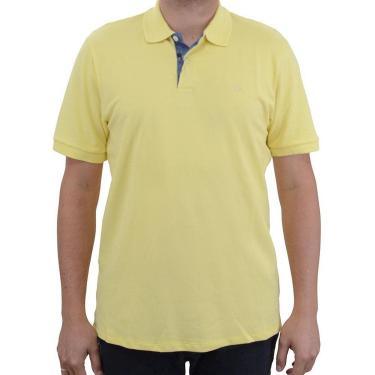 Imagem de Camisa Polo Masculina Ogochi Essencial Slim Amarela - 0070-Masculino
