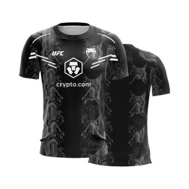 Imagem de Camiseta Masculina Oversized Para MMA UFC Boxe, Casual De Verão, Respi