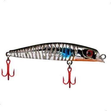 Imagem de Isca Artificial Rei do Rio 95 Sem Barbela Lipless Minnow Flutuante Mei