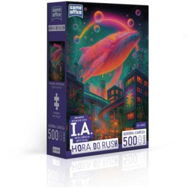Imagem de QUEBRA-CABEÇA Cartonado Hora do RUSH 500 Peças Nano - Toyster