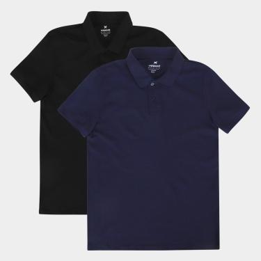 Imagem de Kit Camisa Polo Hering 2 Peças Masculino-Masculino