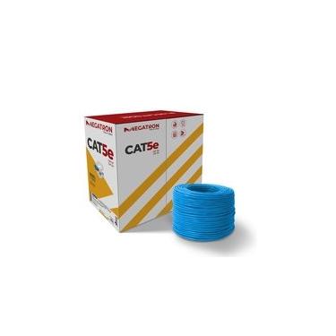 Imagem de Cabo de Rede Megatron LAN 4PX24AWG, CX, CAT5E, 305m, Azul - 2581