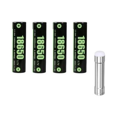 Imagem de Bateria Recarregável De Íon De Lítio 18650 De 2400mAh Para Alto-falant