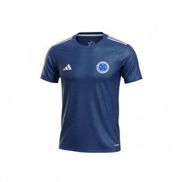 Imagem de Camiseta Esportiva Azul Marinho Cruzeiro Dry Fit - Premium Fit Tee, Ma