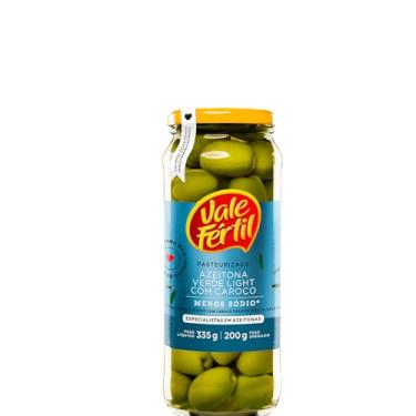 Imagem de Vale Fértil Azeitona Verde Em Conserva Light Vidro 200G